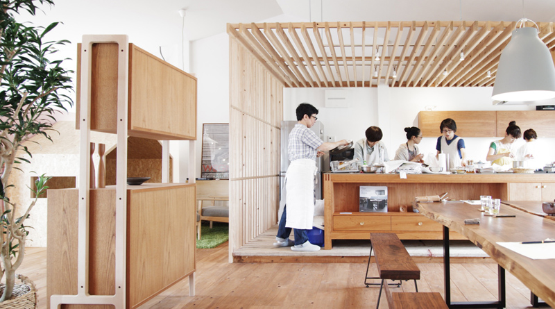 title: food+ “料理教室”｜2015.7.23 | Page No,41 | No.3 | sync-furniture | 株式会社 SYNC | 福岡県 家具工房 | オーダーメイドキッチン