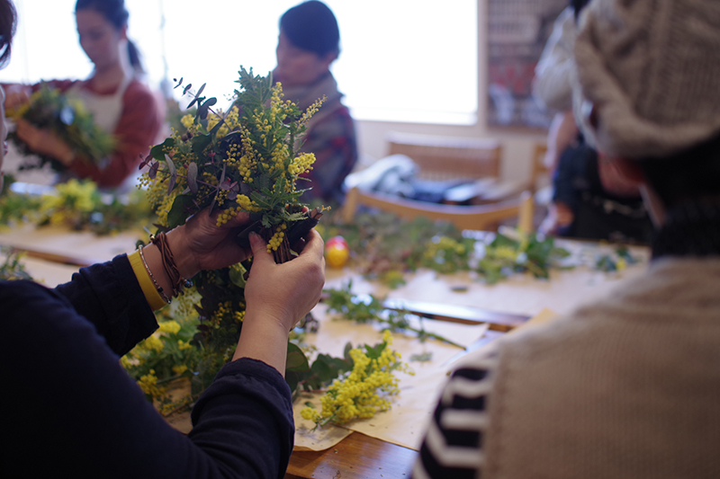 title: HANA.BI “春のWS”｜2018.2.26 | Page No,170 | No.3 | sync-furniture | 株式会社 SYNC | 福岡県 家具工房 | オーダーメイドキッチン