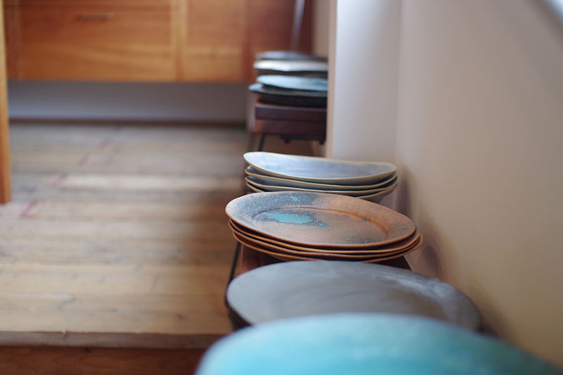 title: 藤本羊子 陶展｜2018.6.30–7.7 | Page No,201 | No.1 | sync-furniture | 株式会社 SYNC | 福岡県 家具工房 | オーダーメイドキッチン