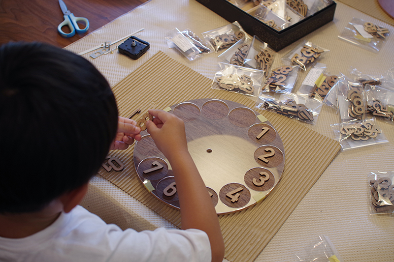 title: 時計づくりWS｜2018夏 | Page No,209 | No.5 | sync-furniture | 株式会社 SYNC | 福岡県 家具工房 | オーダーメイドキッチン