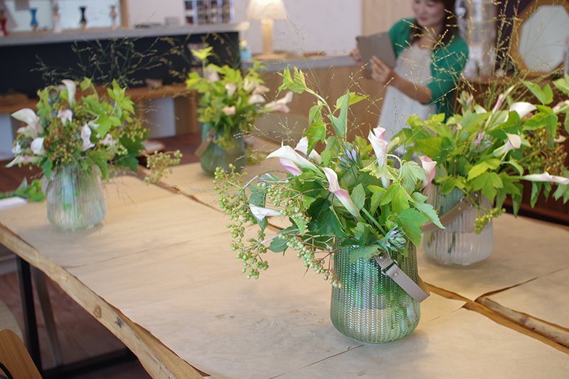 title: HANA.BI “投げ入れWS”｜2018.8.4 | Page No,210 | No.8 | sync-furniture | 株式会社 SYNC | 福岡県 家具工房 | オーダーメイドキッチン