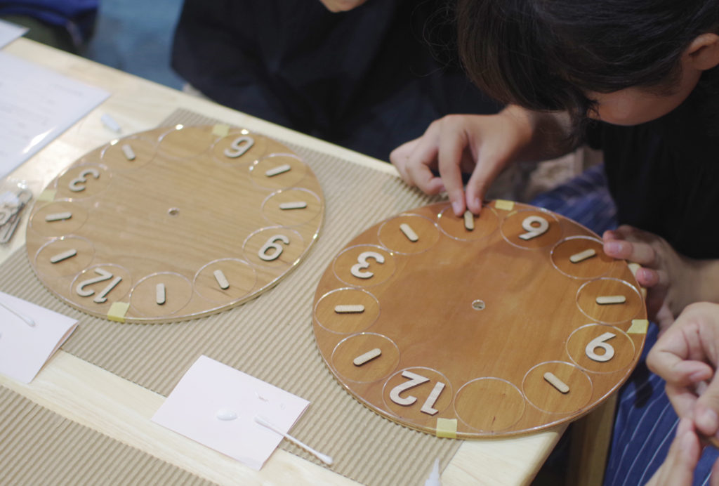 title: おんが駅前にあつマルシェ “時計づくりWS”｜2018.9.9 | Page No,223 | No.3 | sync-furniture | 株式会社 SYNC | 福岡県 家具工房 | オーダーメイドキッチン