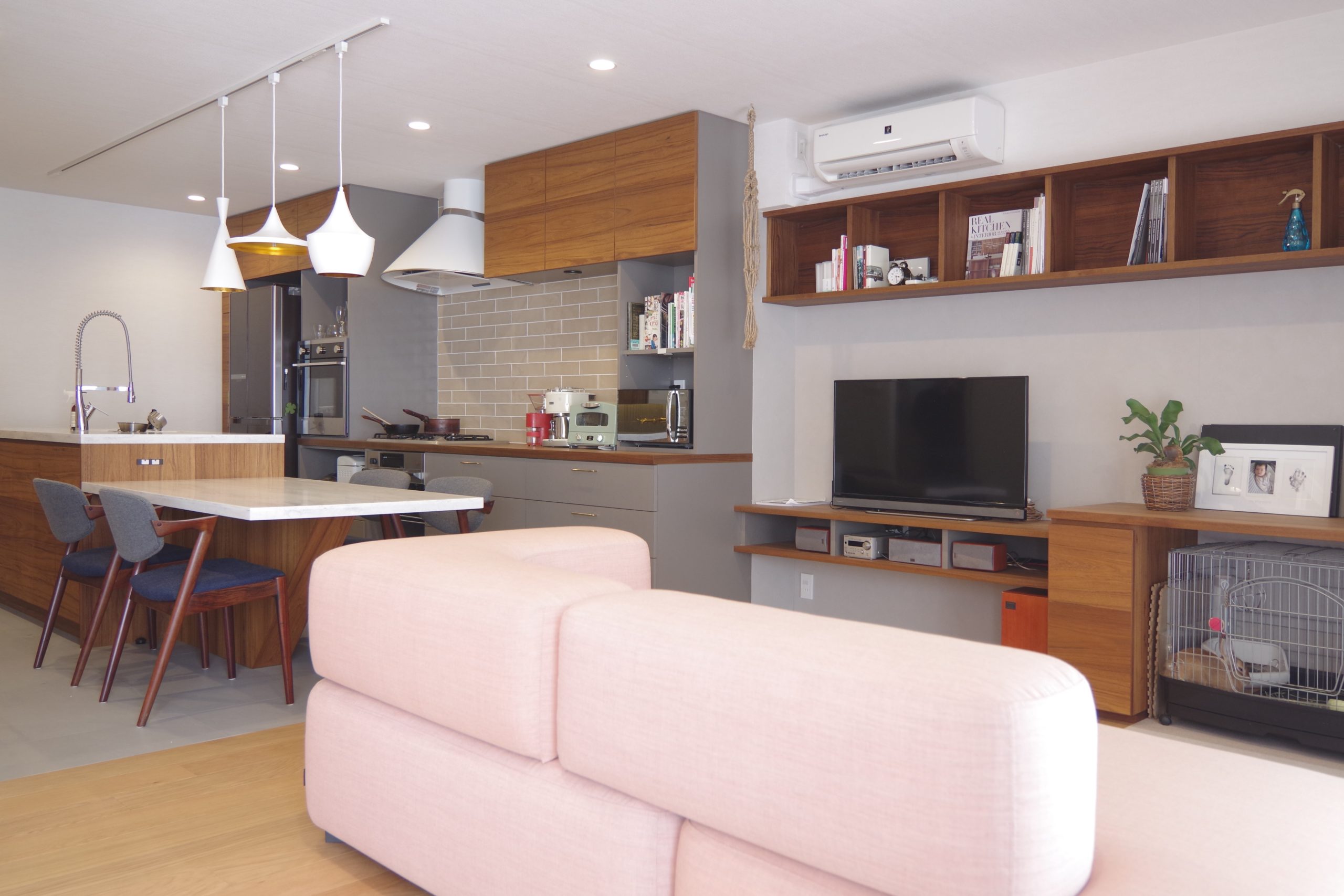 title: RENOVATION 07|マンション | Page No,232 | No.1 | sync-furniture | 株式会社 SYNC | 福岡県 家具工房 | オーダーメイドキッチン