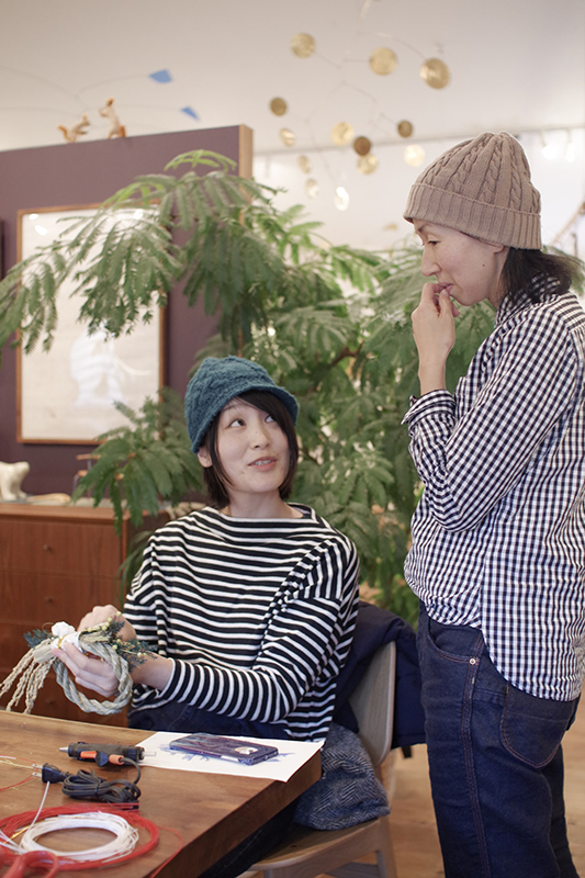 title: sawafu “しめ縄WS”｜2018.12.15 | Page No,243 | No.5 | sync-furniture | 株式会社 SYNC | 福岡県 家具工房 | オーダーメイドキッチン