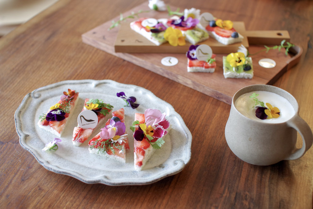 title: sawafu “エディブルフラワー1Day lesson”｜2019夏 | Page No,292 | No.6 | sync-furniture | 株式会社 SYNC | 福岡県 家具工房 | オーダーメイドキッチン