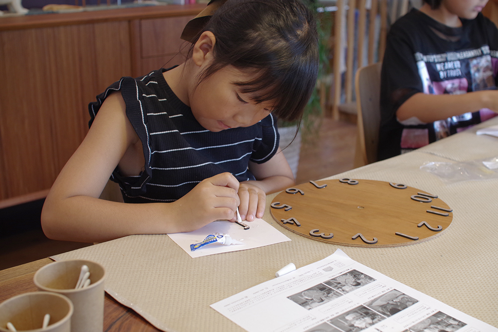 title: 時計づくりWS｜2019夏 | Page No,311 | No.4 | sync-furniture | 株式会社 SYNC | 福岡県 家具工房 | オーダーメイドキッチン