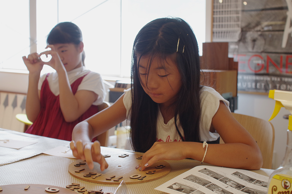 title: 時計づくりWS｜2019夏 | Page No,311 | No.2 | sync-furniture | 株式会社 SYNC | 福岡県 家具工房 | オーダーメイドキッチン