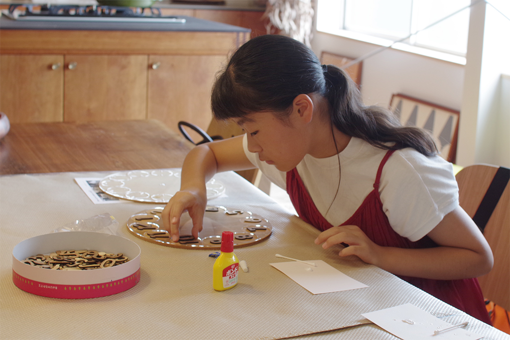 title: 時計づくりWS｜2019夏 | Page No,311 | No.5 | sync-furniture | 株式会社 SYNC | 福岡県 家具工房 | オーダーメイドキッチン