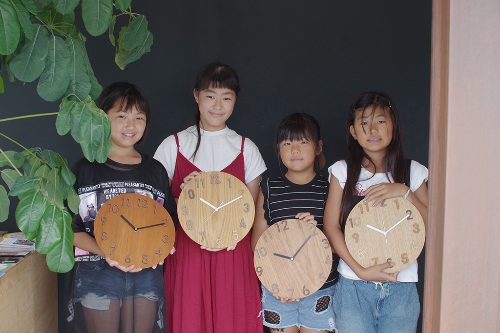 title: 時計づくりWS｜2019夏 | Page No,311 | No.7 | sync-furniture | 株式会社 SYNC | 福岡県 家具工房 | オーダーメイドキッチン