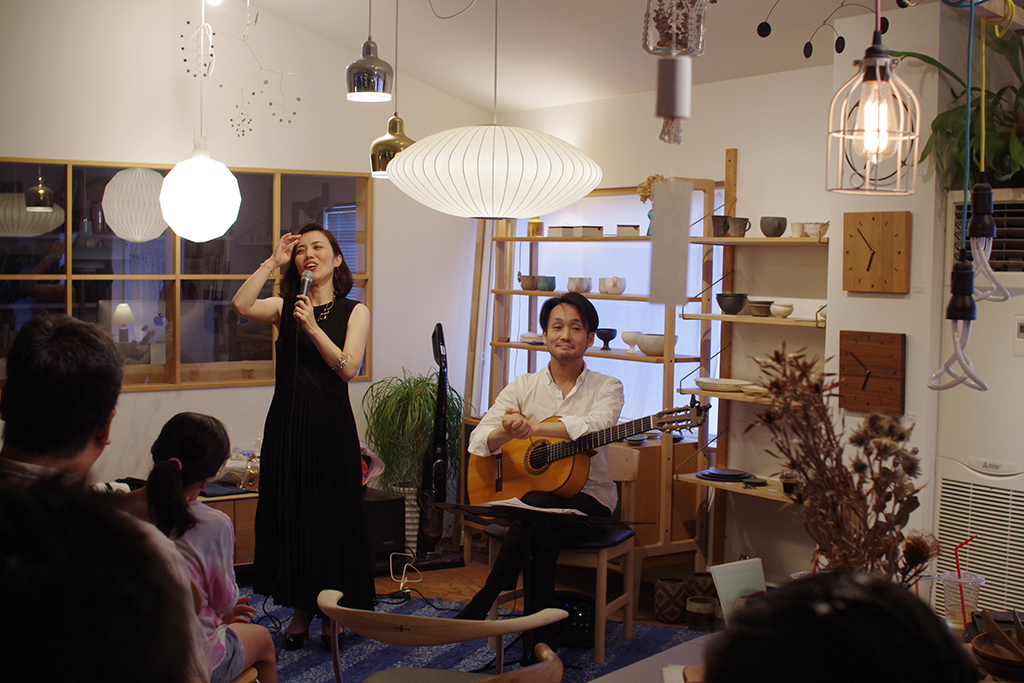 title: nobuyo×Kazuo Mizutani “JAZZ CLASSTA”｜2019.8.9 | Page No,319 | No.6 | sync-furniture | 株式会社 SYNC | 福岡県 家具工房 | オーダーメイドキッチン