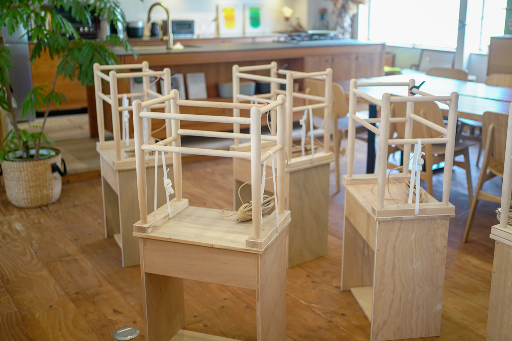 title: 水辺のくに博覧会 “スツール座編みWS”｜2019.11.20 | Page No,344 | No.4 | sync-furniture | 株式会社 SYNC | 福岡県 家具工房 | オーダーメイドキッチン