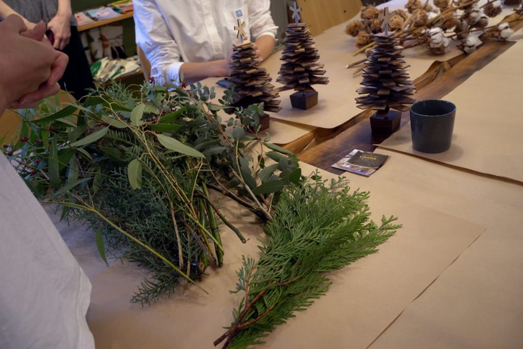 title: margue × SYNC “クリスマスWS”｜2021.11.9 | Page No,482 | No.6 | sync-furniture | 株式会社 SYNC | 福岡県 家具工房 | オーダーメイドキッチン