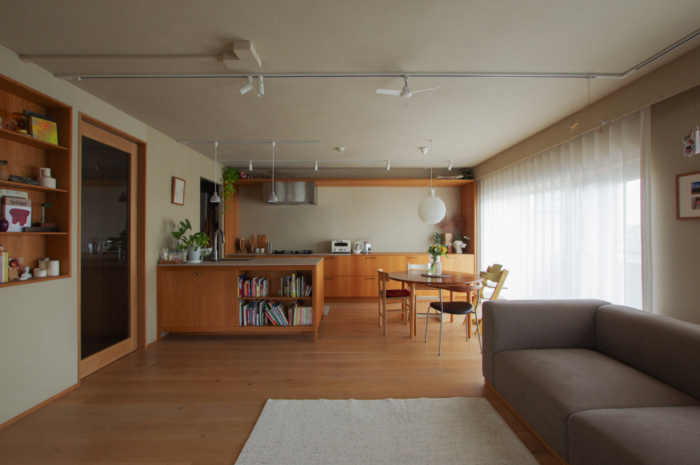 title: RENOVATION 09|マンション | Page No,576 | No.1 | sync-furniture | 株式会社 SYNC | 福岡県 家具工房 | オーダーメイドキッチン