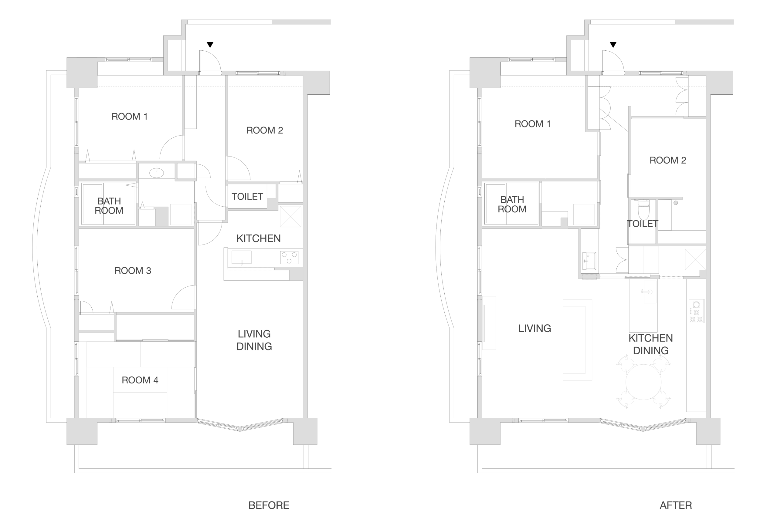 title: RENOVATION 09|マンション | Page No,576 | No.2 | sync-furniture | 株式会社 SYNC | 福岡県 家具工房 | オーダーメイドキッチン