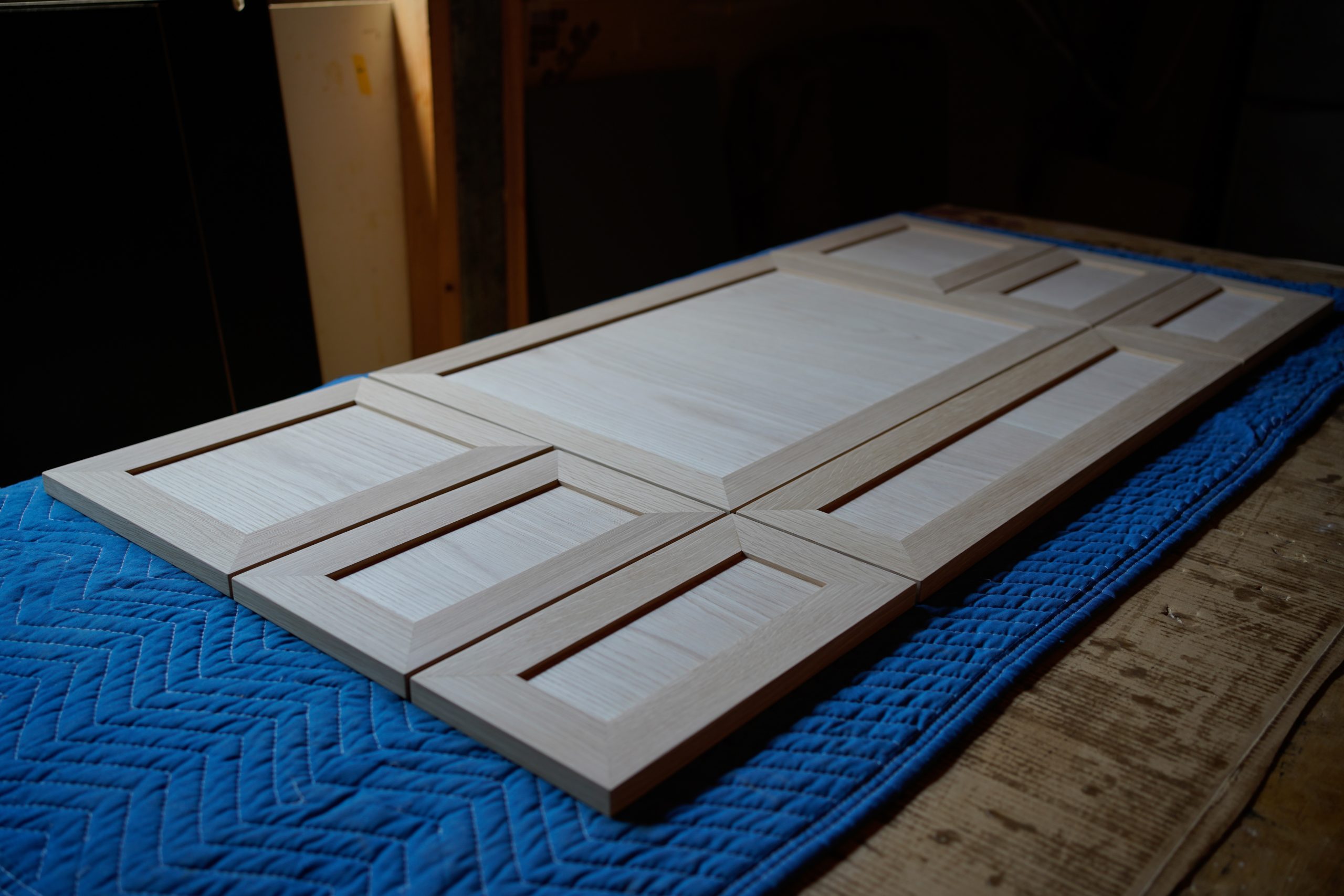 title: 06.18|組み立て前の確認作業 | Page No,582 | No.1 | sync-furniture | 株式会社 SYNC | 福岡県 家具工房 | オーダーメイドキッチン