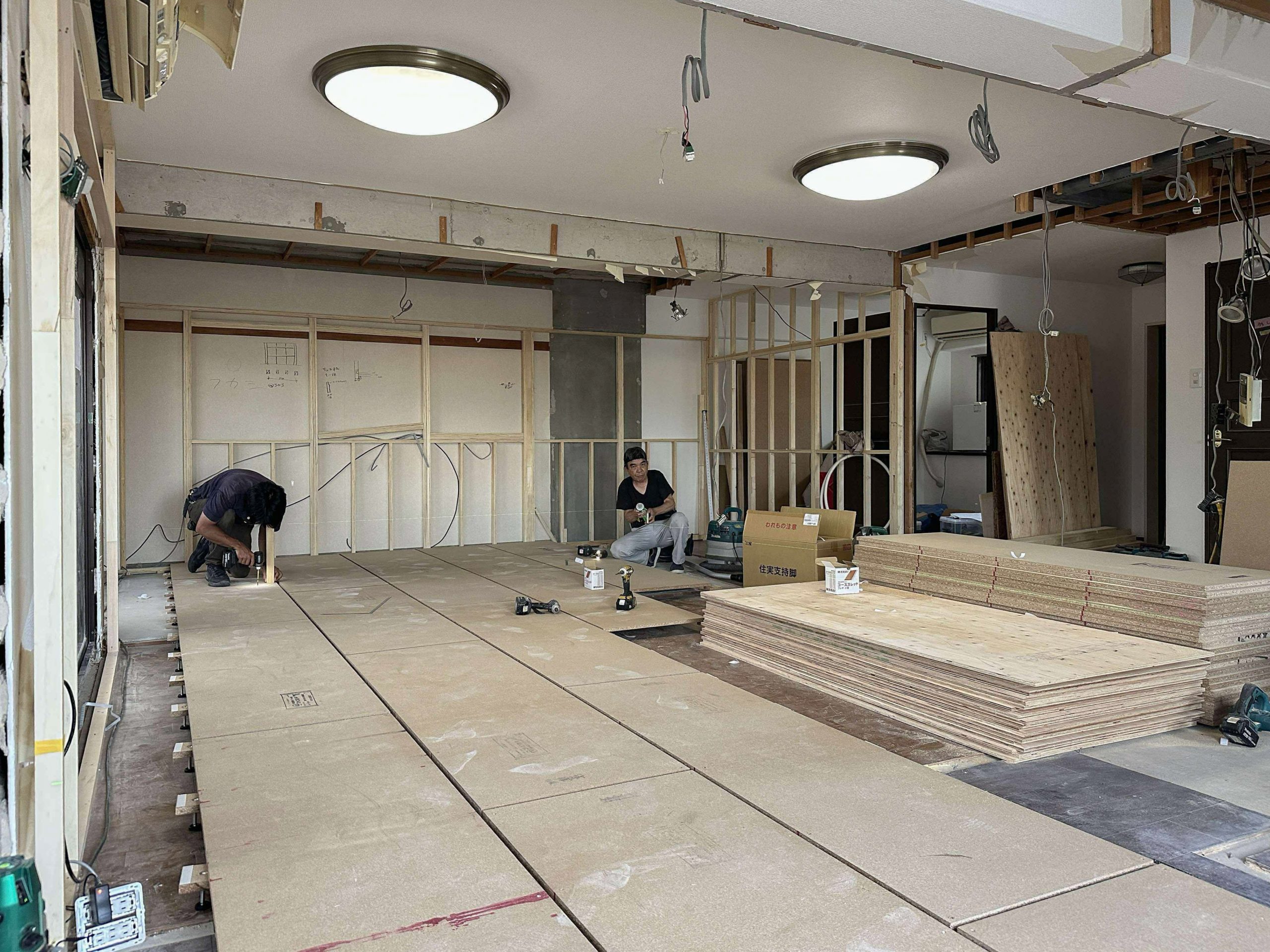 title: 09.16｜マンションリノベ日記 #3 | Page No,606 | No.2 | sync-furniture | 株式会社 SYNC | 福岡県 家具工房 | オーダーメイドキッチン