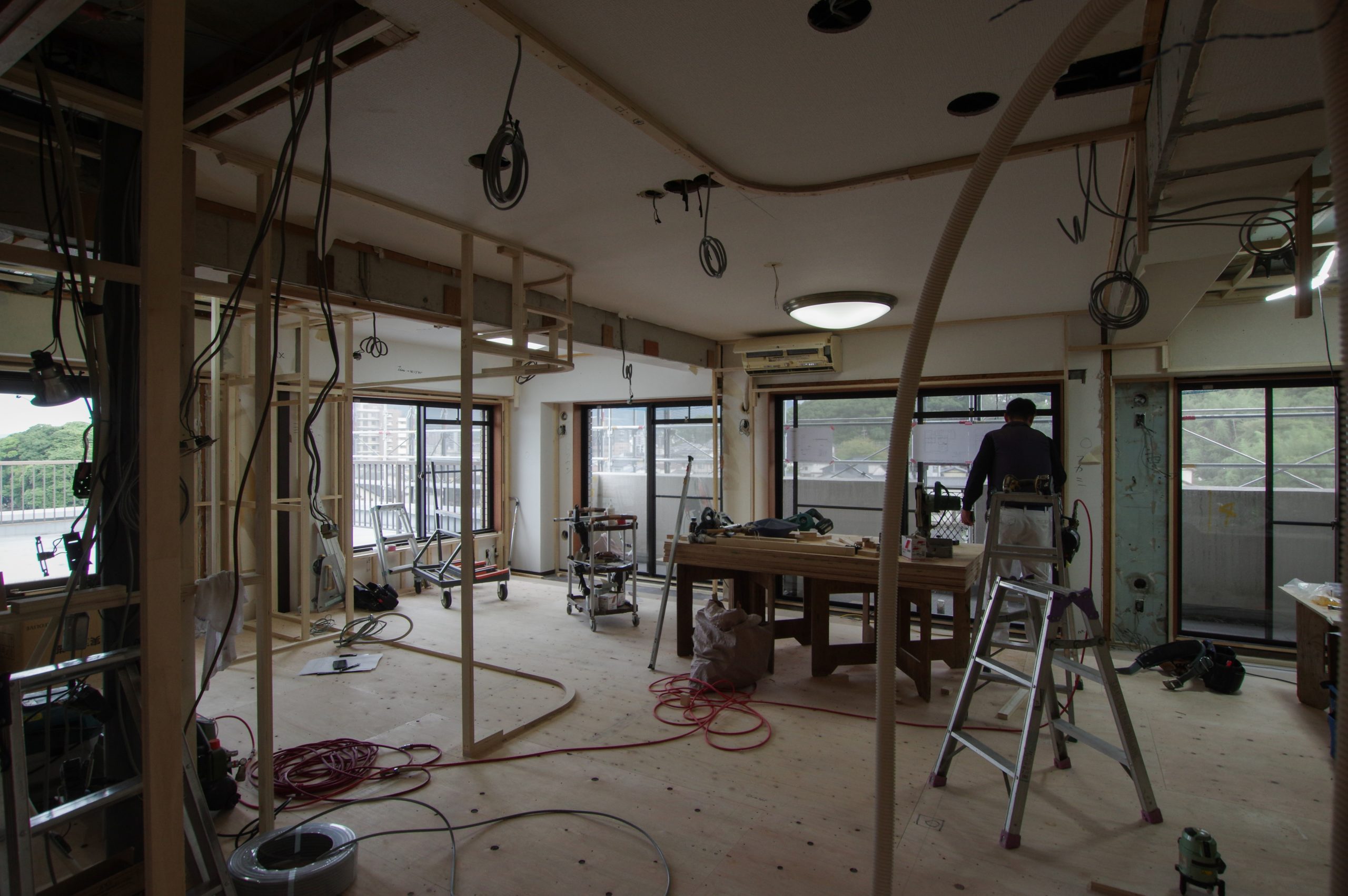 title: 09.20｜マンションリノベ日記 #4 | Page No,608 | No.5 | sync-furniture | 株式会社 SYNC | 福岡県 家具工房 | オーダーメイドキッチン