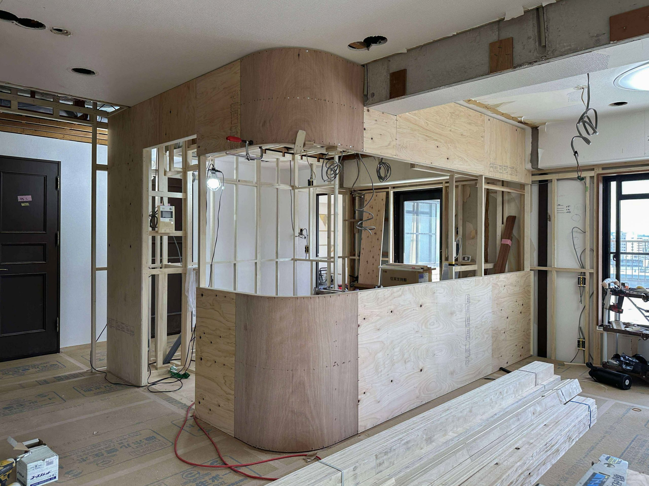 title: 09.30｜マンションリノベ日記 #7 | Page No,611 | No.1 | sync-furniture | 株式会社 SYNC | 福岡県 家具工房 | オーダーメイドキッチン