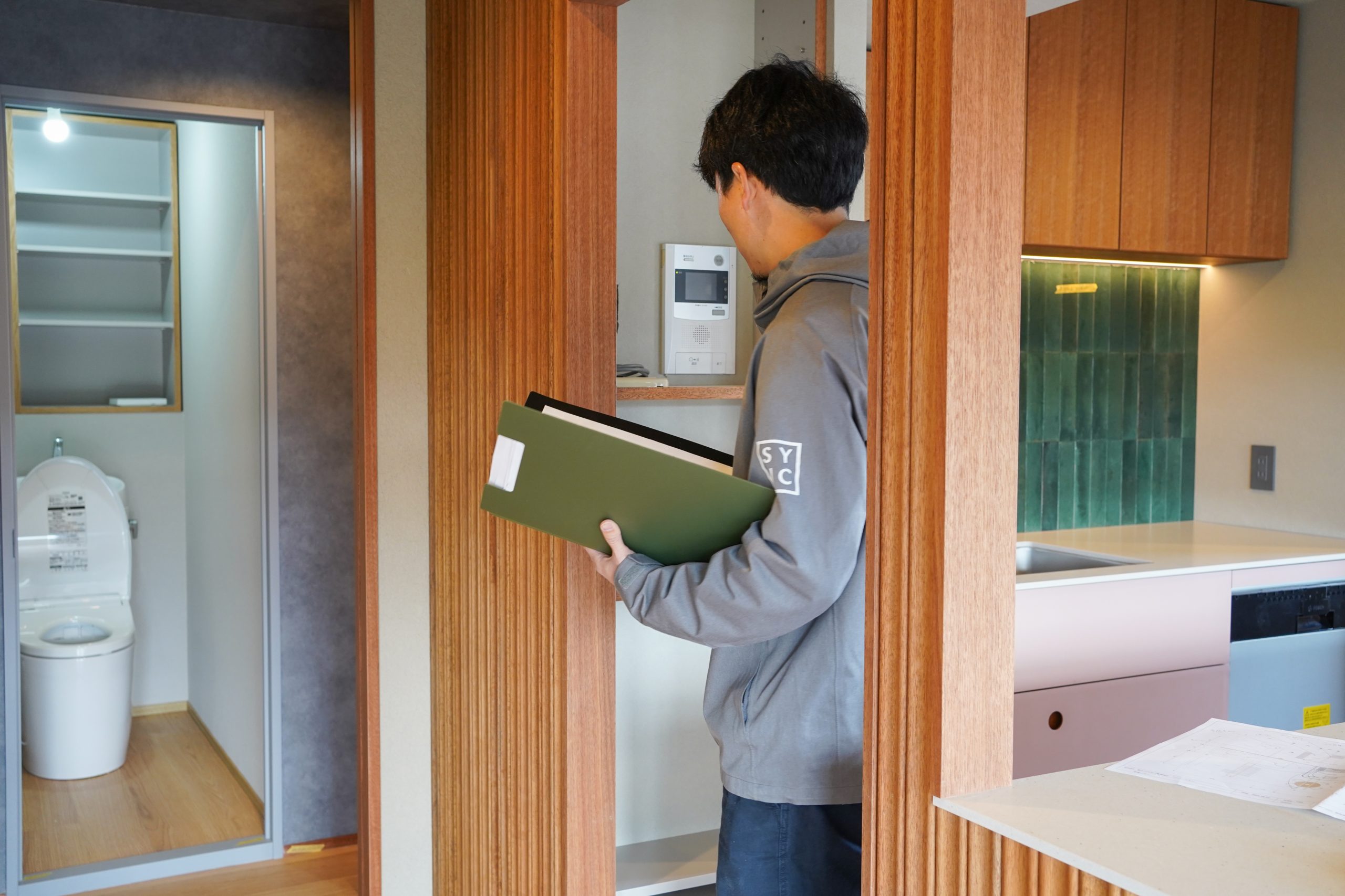 title: 12.04|マンションリノベ #19 | Page No,630 | No.3 | sync-furniture | 株式会社 SYNC | 福岡県 家具工房 | オーダーメイドキッチン