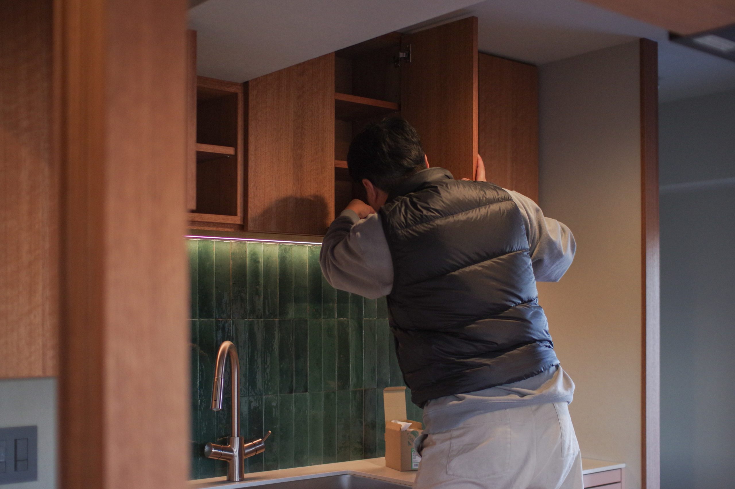 title: 12.13|マンションリノベ #21 | Page No,633 | No.4 | sync-furniture | 株式会社 SYNC | 福岡県 家具工房 | オーダーメイドキッチン