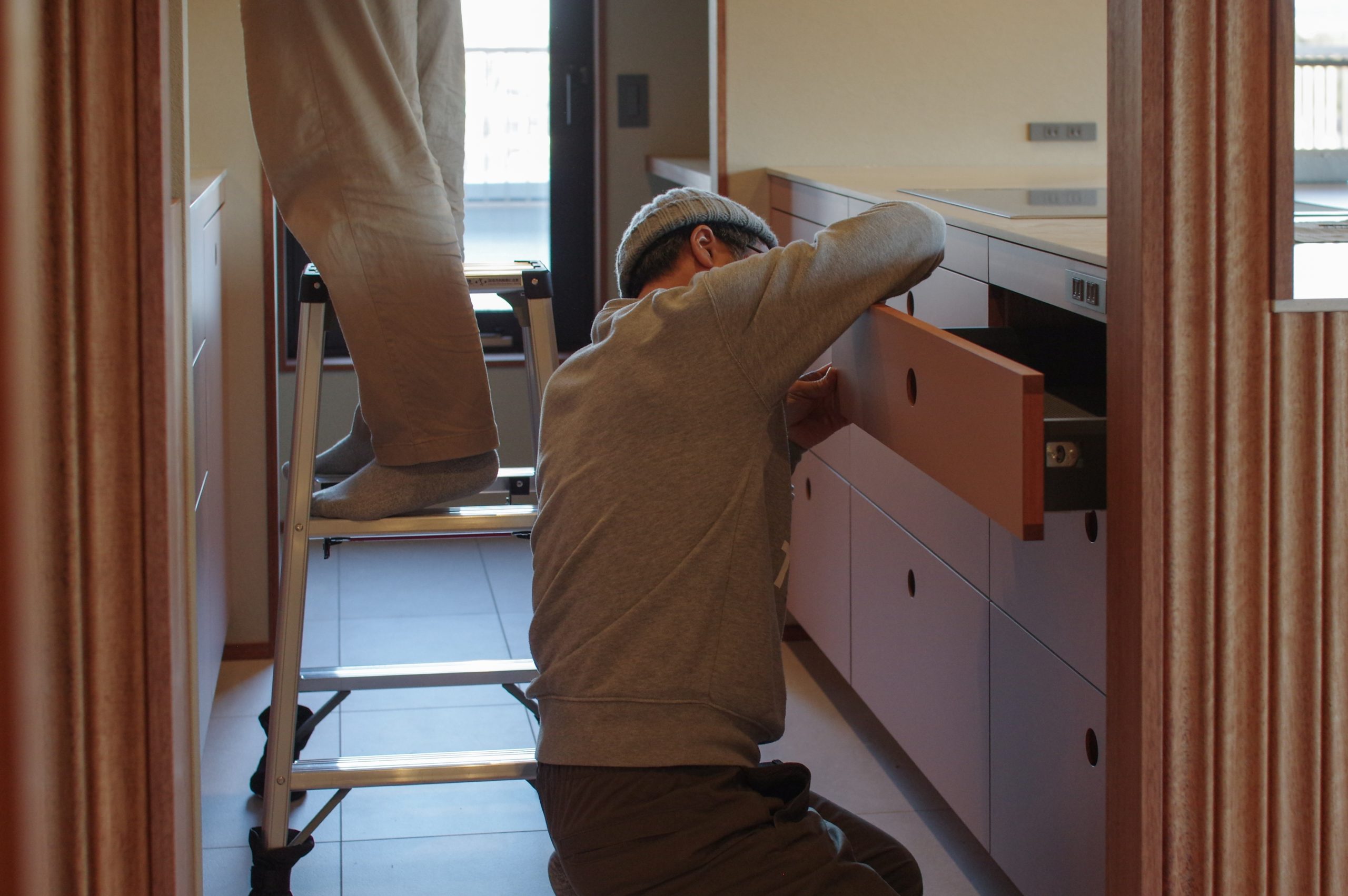title: 12.13｜マンションリノベ #21 | Page No,633 | No.3 | sync-furniture | 株式会社 SYNC | 福岡県 家具工房 | オーダーメイドキッチン