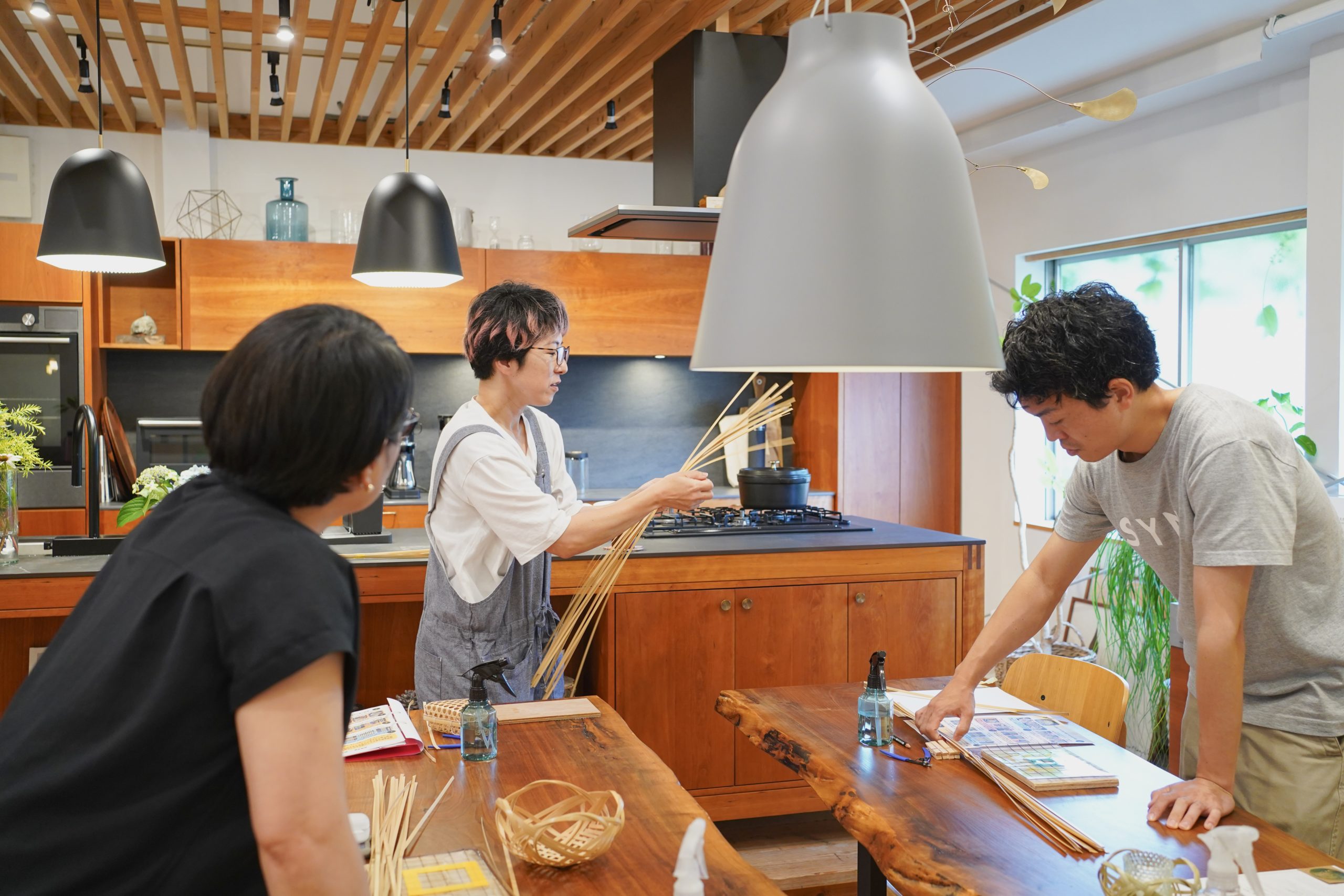 title: 傳う “竹籠づくりWS”レポート｜2026.7.6 | Page No,674 | No.3 | sync-furniture | 株式会社 SYNC | 福岡県 家具工房 | オーダーメイドキッチン
