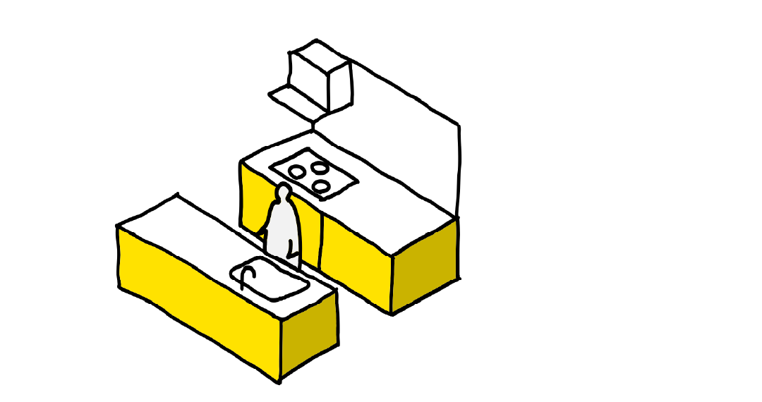 title: キッチンの形・レイアウト | Page No,281 | No.5 | sync-furniture | 株式会社 SYNC | 福岡県 家具工房 | オーダーメイドキッチン