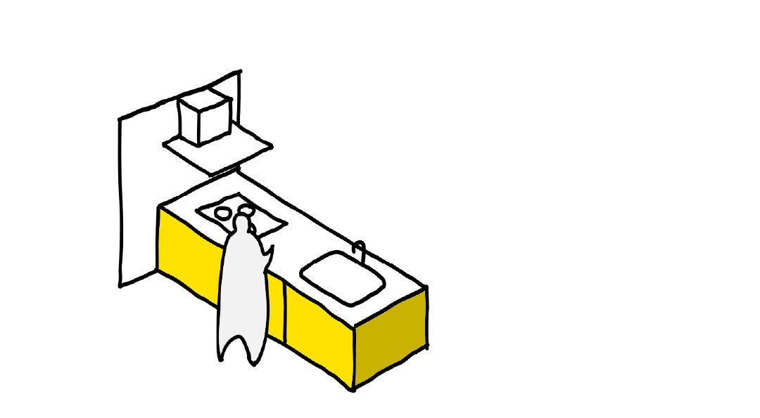 title: キッチンの形・レイアウト | Page No,281 | No.8 | sync-furniture | 株式会社 SYNC | 福岡県 家具工房 | オーダーメイドキッチン