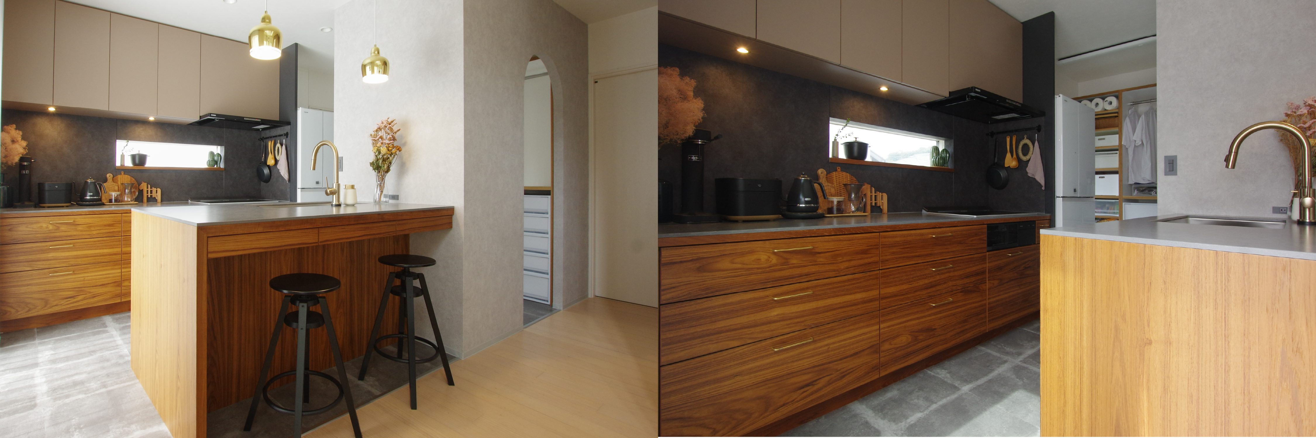 title: 木材の種類｜濃い色の木材4選 | Page No,316 | No.9 | sync-furniture | 株式会社 SYNC | 福岡県 家具工房 | オーダーメイドキッチン