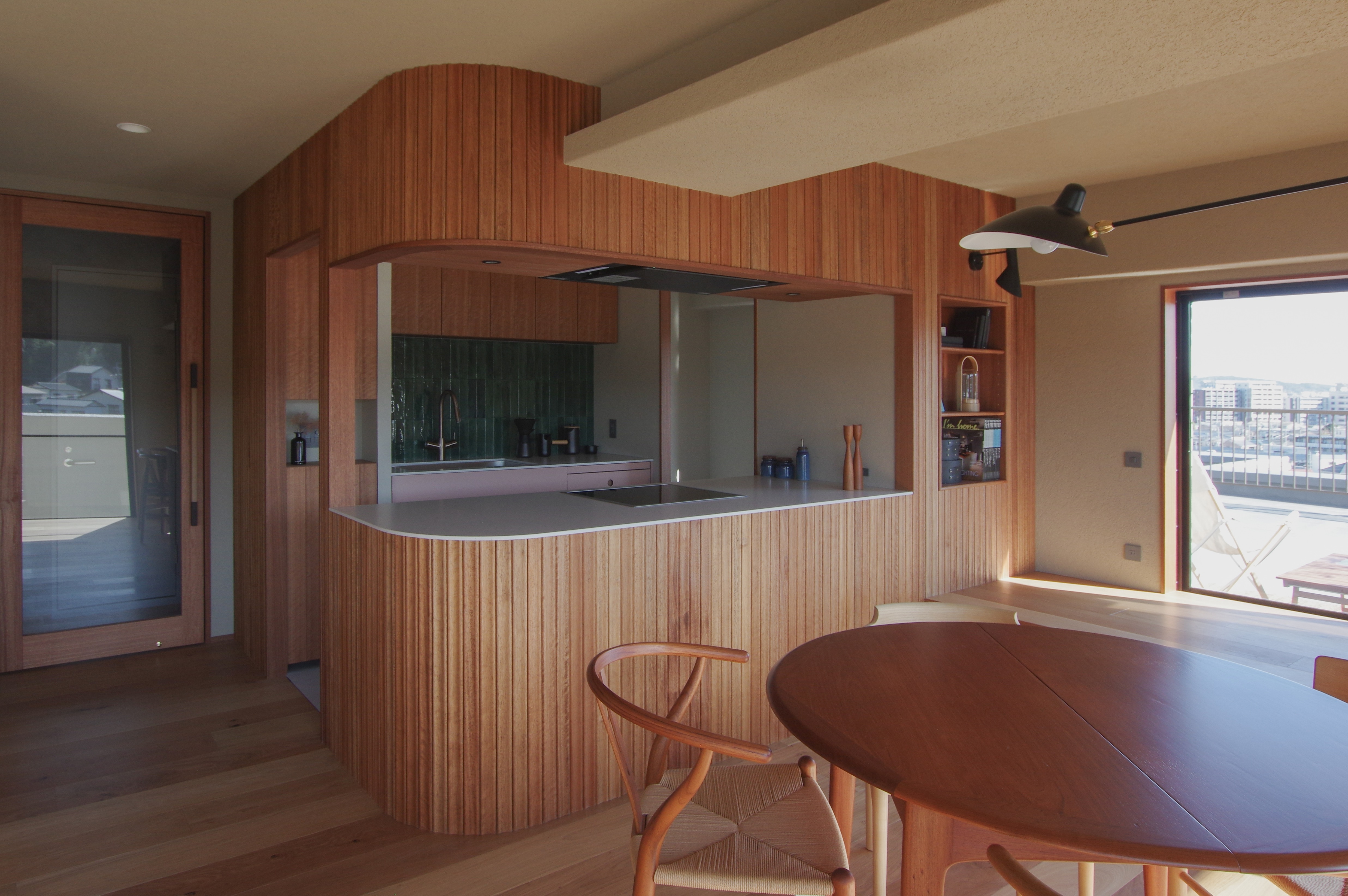 title: キッチン前面のデザイン | Page No,314 | No.16 | sync-furniture | 株式会社 SYNC | 福岡県 家具工房 | オーダーメイドキッチン