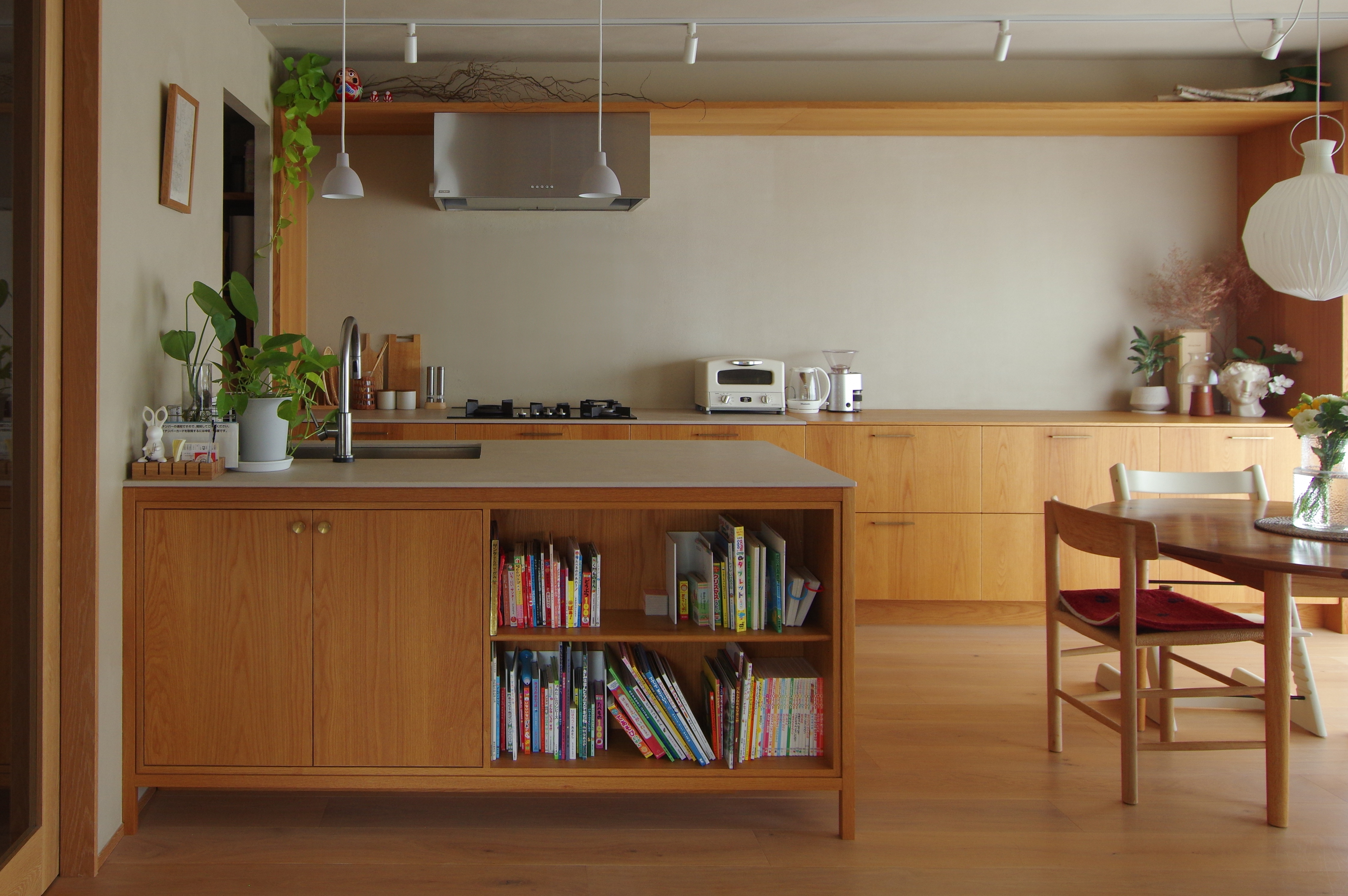 title: キッチン前面のデザイン | Page No,314 | No.9 | sync-furniture | 株式会社 SYNC | 福岡県 家具工房 | オーダーメイドキッチン